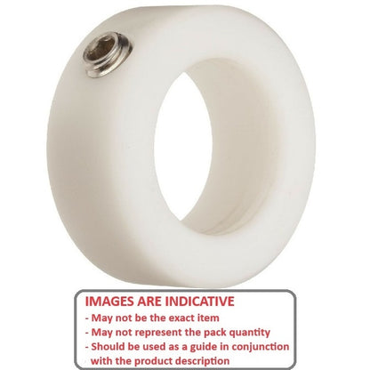 1045156 | COL-00300-010-06-NY --- Shaft Collars - 3x10x6 mm Standard - Nylon Polyamide 6/6 Collar