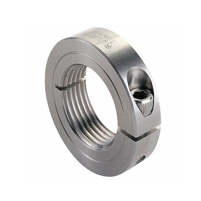 Collars - Threaded - Clamp Type - Stainless Steel