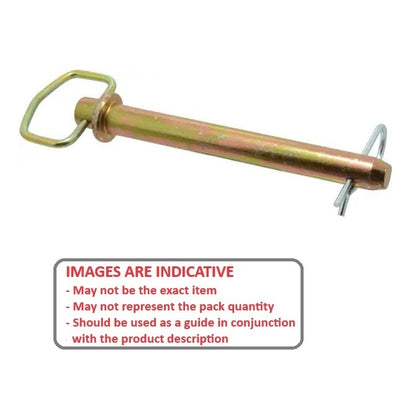 1127796 | CLP-222-1651-CZ-H --- Clevis Pins - 22.23x165.1 - - Handle - Carbon Steel Heat Treated Pin