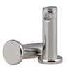 Clevis Pins - 7.94x38.89x44.45 mm - Stainless Steel 316 Similar to A4, 18-10 