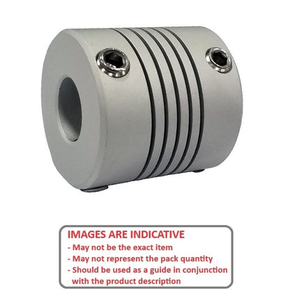 1047280 | CP-032-032-19-019-H-PA --- Helical Couplings - 3.175x3.171x19.05 mm Standard - Aluminium 7075-T6