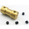 Rigid Couplings - 2.3x4x9 mm - Brass