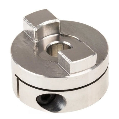 1053479 | CP-040-HUB-J-OC-19 (2 Pcs) --- Oldham Clamp Style Couplings - 4 mm Size 19 19.05 mm Hubs - Aluminium - Chemical Film Coupling