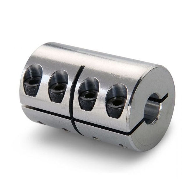 1106765 | CP-123-381-64-004-R1-SC (Each) --- Rigid Couplings - Pilot Bore 12.319 38.1x63.5 mm Clamp - Steel Coupling