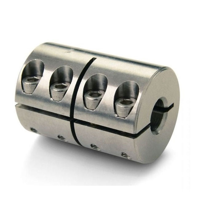 1100489 | CP-127-127-29-044-R1-3C --- Rigid Couplings - 12.7x12.7x28.575 mm Clamp - Stainless Steel