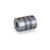 Spiral 6 Beam Couplings - 1.5 2.000 Pilot Bore 12.7 mm - Aluminium