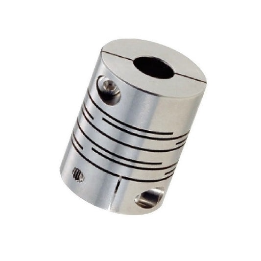 Slit Couplings - 15.875x15.875x34 mm - Aluminium Alloy