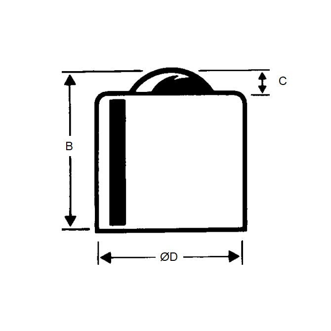 1089428 | BTU0010-010-P-Z-SL --- Spring Loaded Ball Transfer Units - 10 kg - 9.5x36.5 mm Unflanged - Steel Zinc Plated