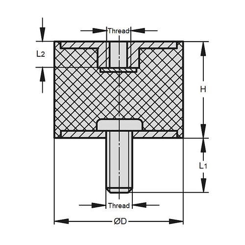 CMF015-15-050M-R60Diagram