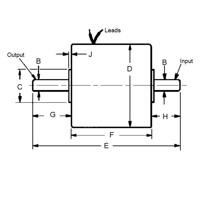 1171686 | CMP24-0476-0365-073 --- Magnetic Particle 24VDC Clutches - 69 to 2306 g.cm 4.755x73.152 mm