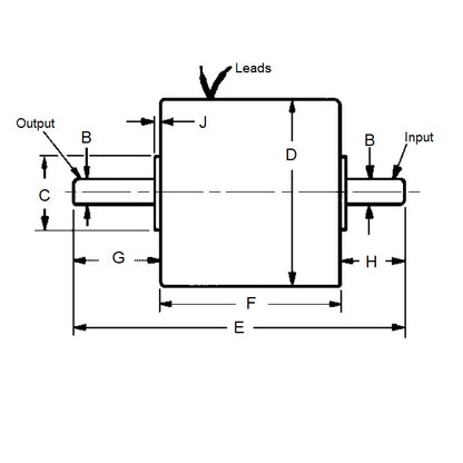 1195793 | CMP24-0793-0572-112 --- Magnetic Particle 24VDC Clutches - 138 to 5765 g.cm 7.93x111.76 mm