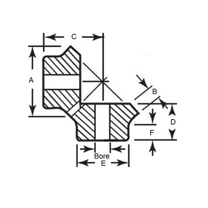 1122909 | GM-S030S-M15-120-C8-GK (Pair) --- Mitre Gears - 20 tooth - 30x12 mm Module 1.5 - ISO CLASS 8 / Steel Gear