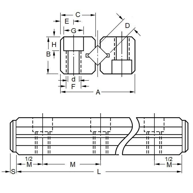1062721 | DT1011RS --- Linear Slides - Number of Rollers 5 - 30x18.01 mm Cross Roller Rail