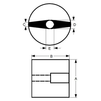1126870 | MAG-BT-22-019-AN (7 Pcs) --- Button Alnico Magnets - 22.22x19.05x6.35 mm