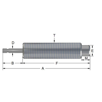 1083144 | ACE1030M1RS --- Self-Compensating Shock Absorbers - 8.1 mm M8x1.0 - 54.00 / 34.30