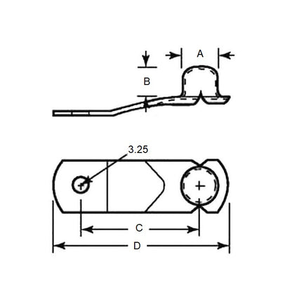 1069985 | SBTN-0635-FL --- Flat Type Snap Buttons - 6.35x5.33x0.457 mm Snap Button