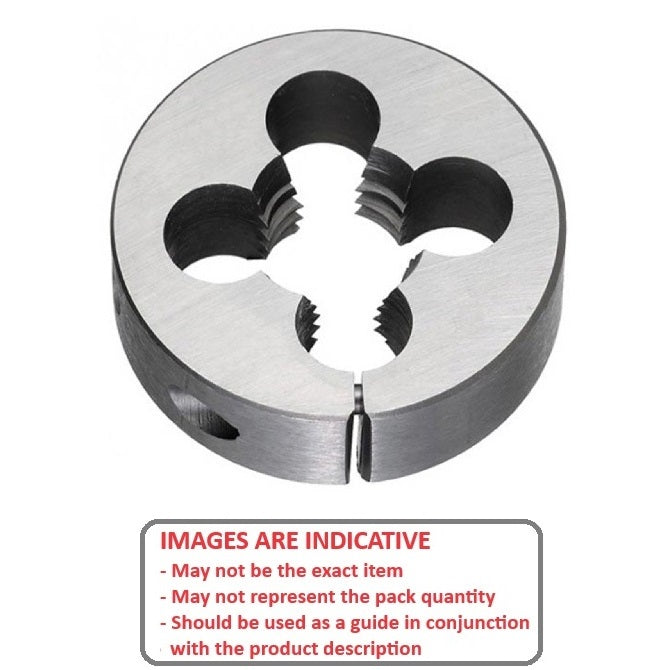 1069017 | DBT-060B --- Threading Tools - 0BA - Approx. 6mm - 1.000 mm / 25.4 TPI - Button Button Dies - Carbon Steel Die
