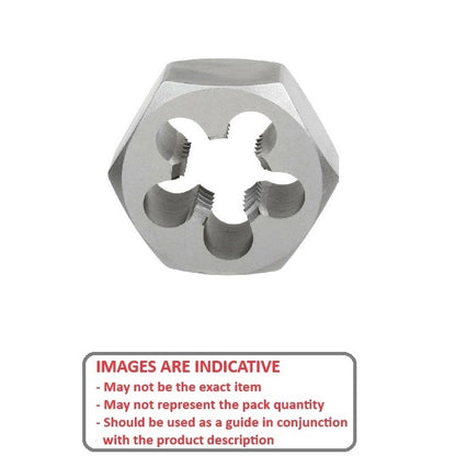 1064608 | DNT-060M --- Threading Tools - M6 - 6x1mm - 1.000 mm / 25.4 TPI - Nut Die Nuts - Carbon Steel Die Nut