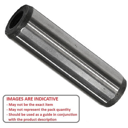 1067079 | DP050-010-CH-1EF (Pack of 250)  --- Dowel Pins - 5x10 Extractable - Carbon Steel Pin
