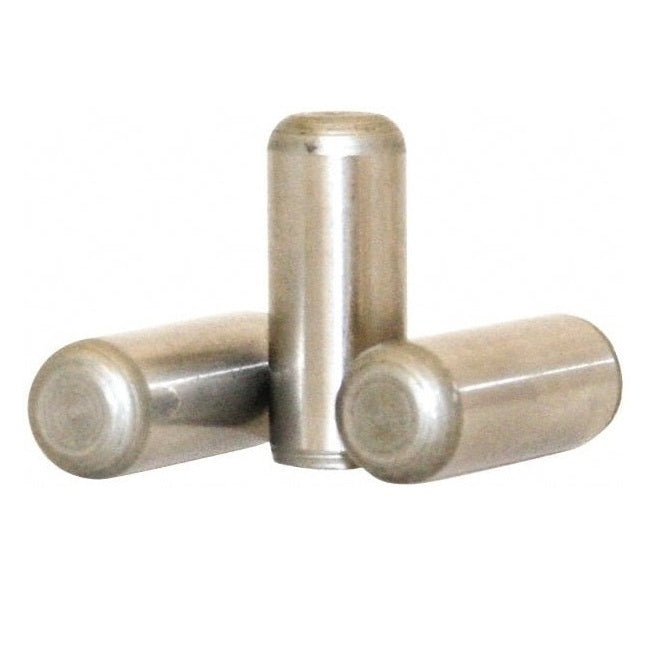 Dowel Pins - 3.175x9.53x9.53 mm - Stainless Steel 316 Similar to A4, 18-10 