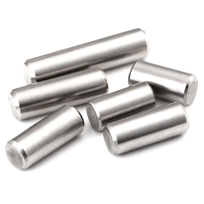 Dowel Pins - 2x8x8 mm - Stainless Steel 303/304 Similar to A2, 18-8 HRB80