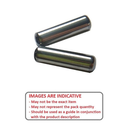 1039545 | DP020-011-304-3 (20 Pcs) --- Dowel Pins - 2x11x11.6 mm Standard - Stainless Steel 304 Similar to A2, 18-8 HRB80