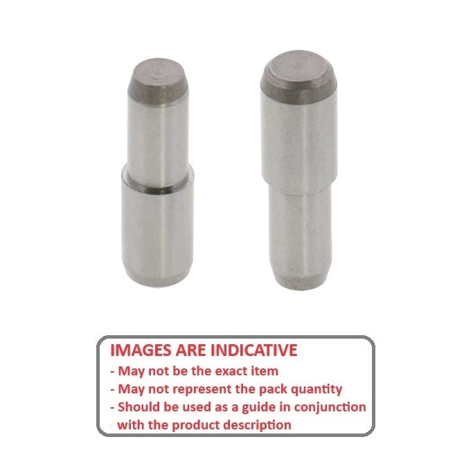 1067751 | DPS060-030-CH-1 --- Dowel Pins - 6x30 Stepped - Carbon Steel Pin