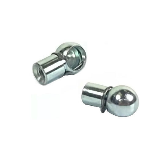 End Fittings Gas Springs - M6 -6x1mm- Ball - Metal