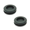 Natural Rubber Grommets - 6.3x3.4x8.5 mm - Natural Rubber