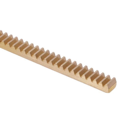 1217603 | RK50B5-0810 --- Rack Gears - 505x8x10 mm Metric - Brass