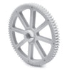 Spur Gears - 80 tooth - 127x12.7 mm Hubbed - Glass Filled Acetal Gear