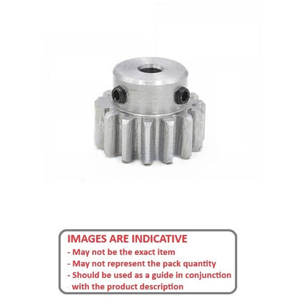 1191225 | G042B-120-D72-048-048-AL-G --- Spur Gears - 120 tooth - 42.33x4.762 mm Hubbed - Aluminium Alloy 2024 Gear
