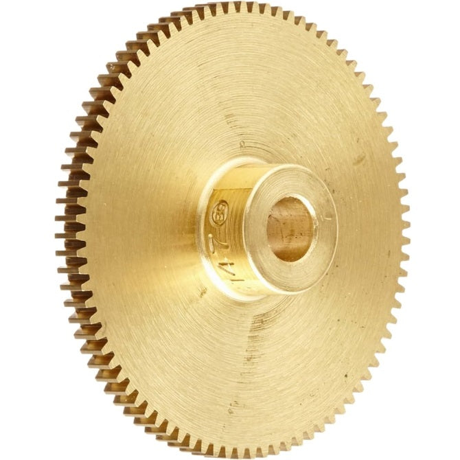 Gears - Spur - Hubbed - Module 0.4 - Brass