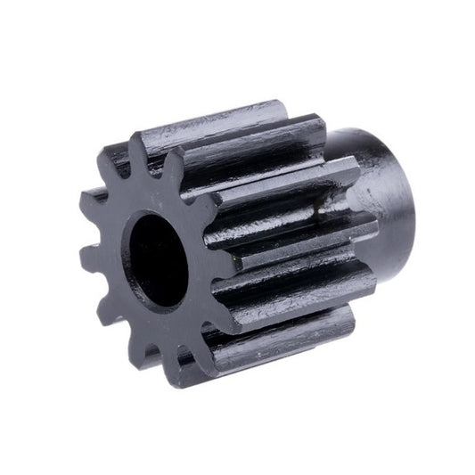 Spur Gears - 12 tooth - 12 - Pilot 5.0 Hubbed - Carbon Steel S45C Gear