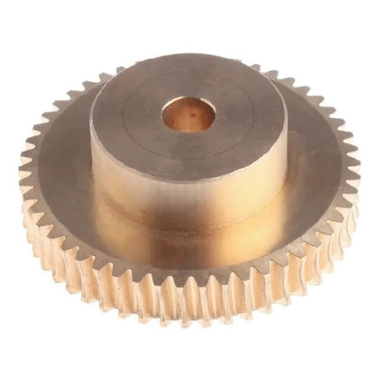 1036132 | WG1R-100-040-120-COP --- Worm Gears - Pitch Module 1.0 - 40 tooth - 3 Deg 35 Min Module 1.0 - Copper Alloy - CAC502 Gear