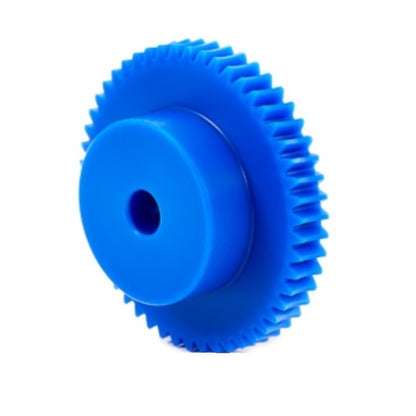 Worm Gears - Pitch Module 1.0 60 - 3 Deg 35 Min - Polyacetal White 