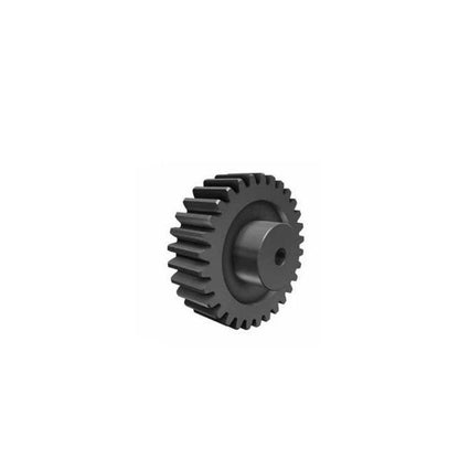 1225941 | WG1R24-030-06HP0475-NYB --- Worm Gears - Pitch 24DP - 30 tooth - 4 Deg 46 Min with 14.5 Deg Pressure Angle 24DP - Nylon - Mineral Filled Black