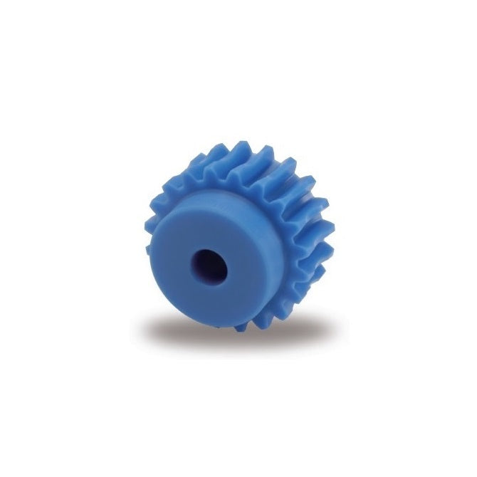 Worm Gears - Pitch Module 1.0 100 - 3 Deg 35 Min - Polyacetal White 