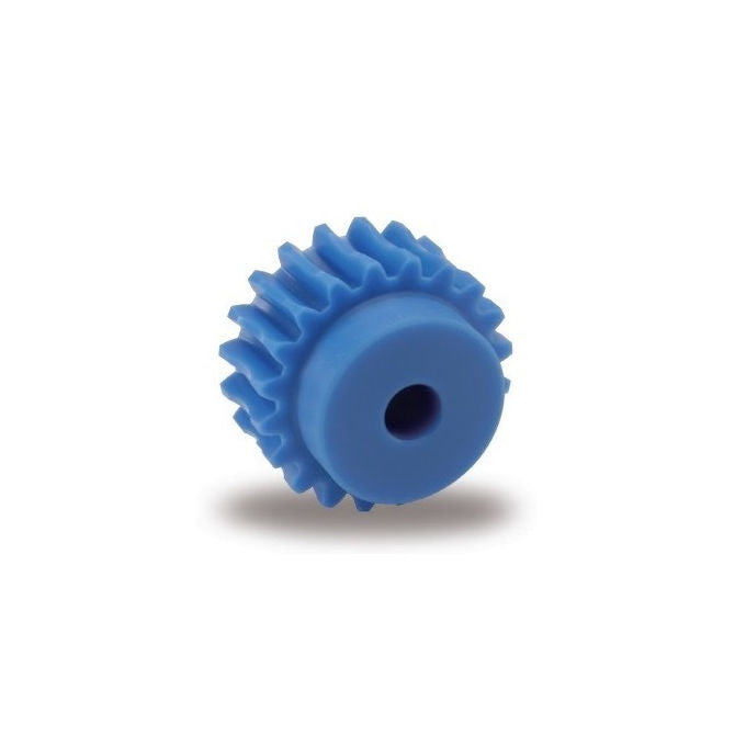 1036255 | WG1R-100-100-100-ACE --- Worm Gears - Pitch Module 1.0 - 100 tooth - 3 Deg 35 Min Module 1.0 - Polyacetal White Gear