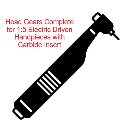 Dental Replacement Parts - Application Brand Faro® Head Gear Complete - Assembled with Ceramic Ball Bearings 