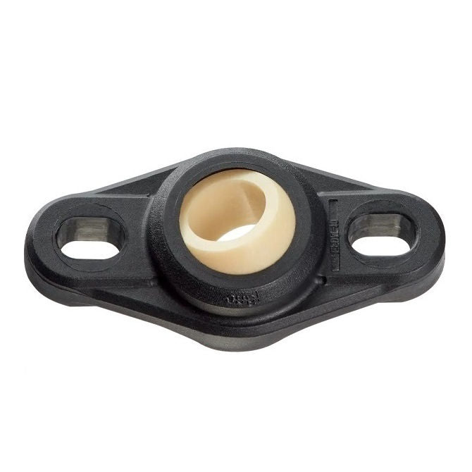 1098109 | FL-12-W300 --- Flanged 2 Bolt Housing Assembly - 12 - 41 mm Self Aligning - Plastic