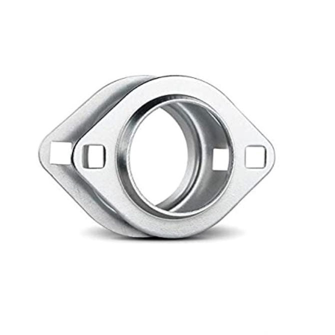 1194213 | PFL-5 (Each) --- Flanged Housings - 95x71x28.5 mm 2 Bolt - Steel Housing
