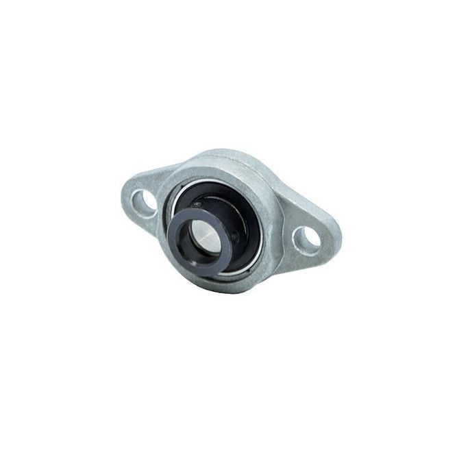 1132104 | UFL004N (Each) --- Flanged 2 Bolt Housing and Bearing Assembly - 20x55x90 mm Rigid - Aluminium