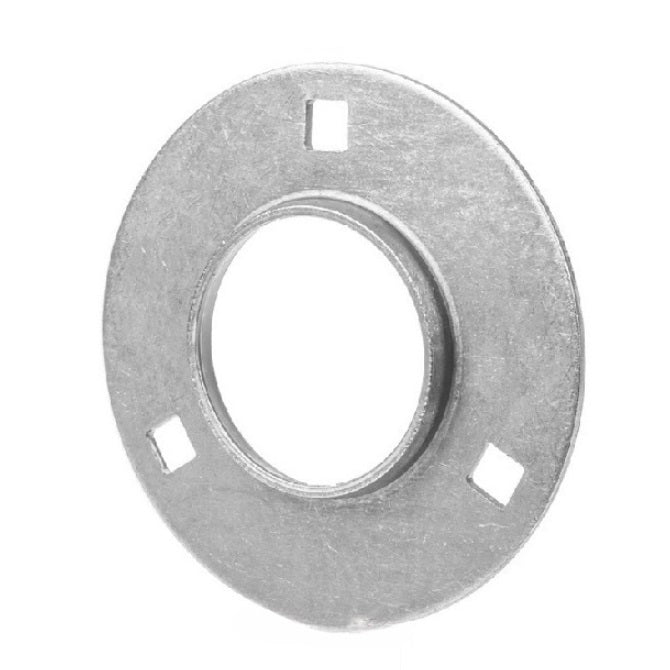 Flanged Housings - 90 - 25.7 mm 3 Bolt Hole - Steel Housing