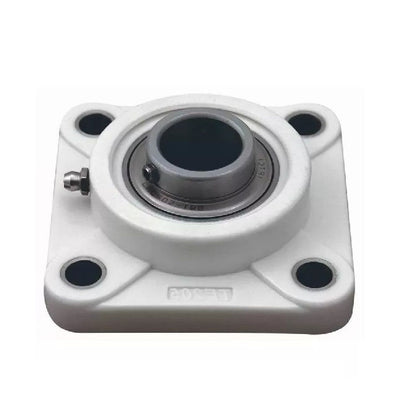 1130876 | IP-147RS --- Flanged 4 Bolt Housing and Bearing Assembly - 25x14x95 mm Rigid - Thermoplastic and Stainless Steel