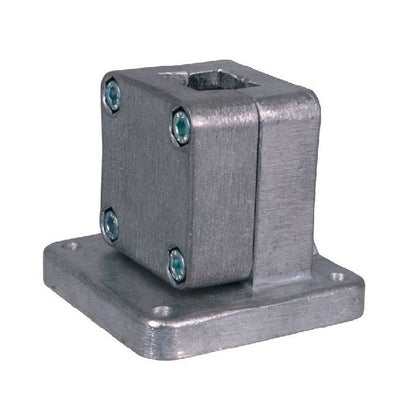 1134166 | LCSQCL-0254-F (Each) --- Housing Clamps Square Linear - 25.4 mm Flanged Base 24.99 mm