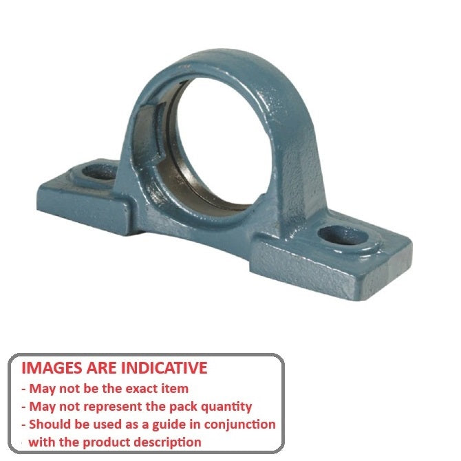 1180539 | P204 (Each) --- Cast Iron Pillow Block Housings - 65x127x38 mm - Cast Iron Housing