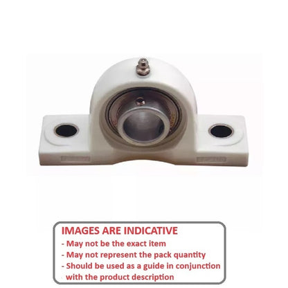 1119834 | IP-212RS --- Pillow Block Housing Assembly - 19.05x33.338x127 mm Thermoplastic and Chrome Steel
