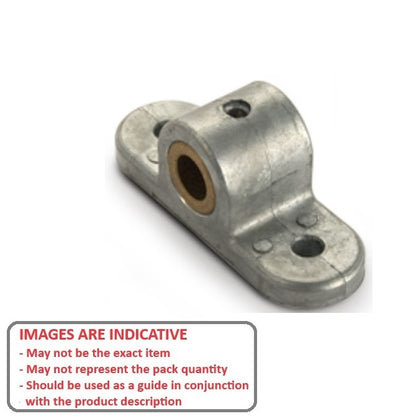 1086847 | BB-095-ZD --- Pillow Block Die Cast Housings - 9.525x56.356x38.1 mm - Die Cast Zinc Housing