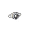 Flanged 2 Bolt Housing Assembly - 6.35x44.45x57.15 mm - Steel